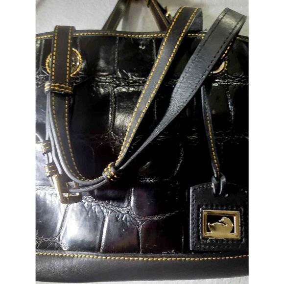 Authentic Dooney & Bourke CROC Toe bag Rare finds - Picture 4 of 7